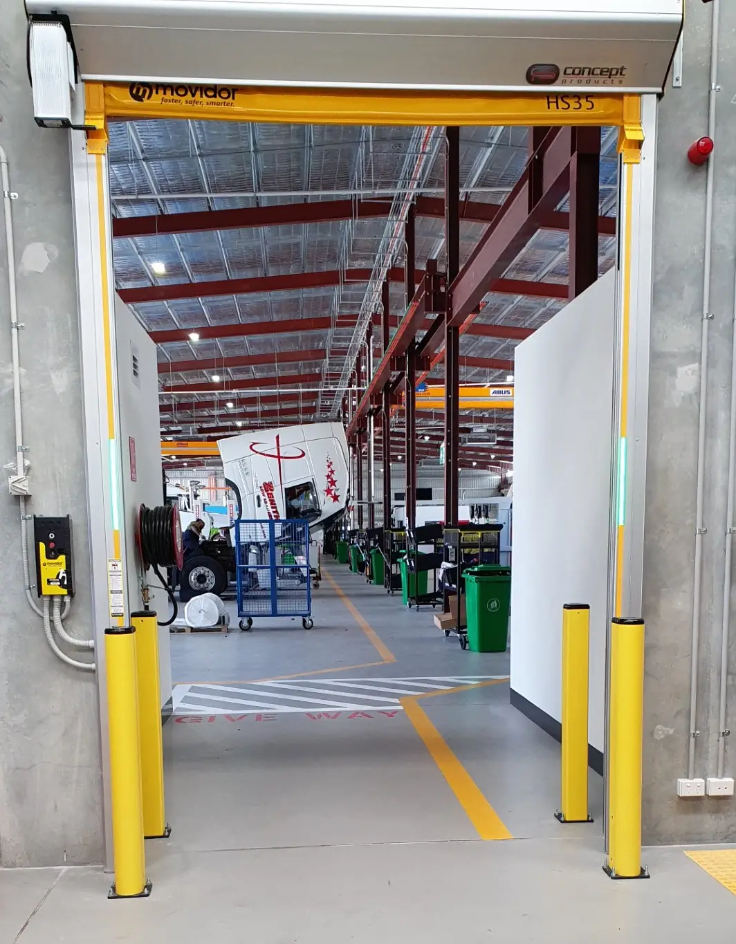 Deflex barrier protection bollards